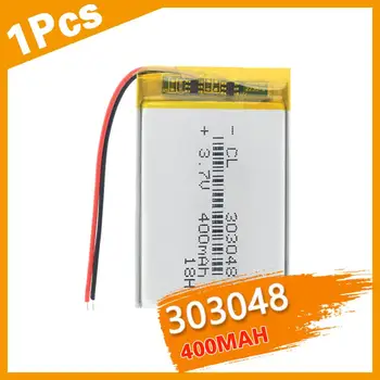 3.7V 400mAH 303048 PLIB polymer lithium ion / Li-ion Rechargeable battery for GPS mp3 mp4 mp5 dvd Remote Control E-book
3.7V 400mAH 303048 PLIB polymer lithium ion / Li-ion Rechargeable battery for GPS mp3 mp4 mp5 dvd Remote Control E-book
