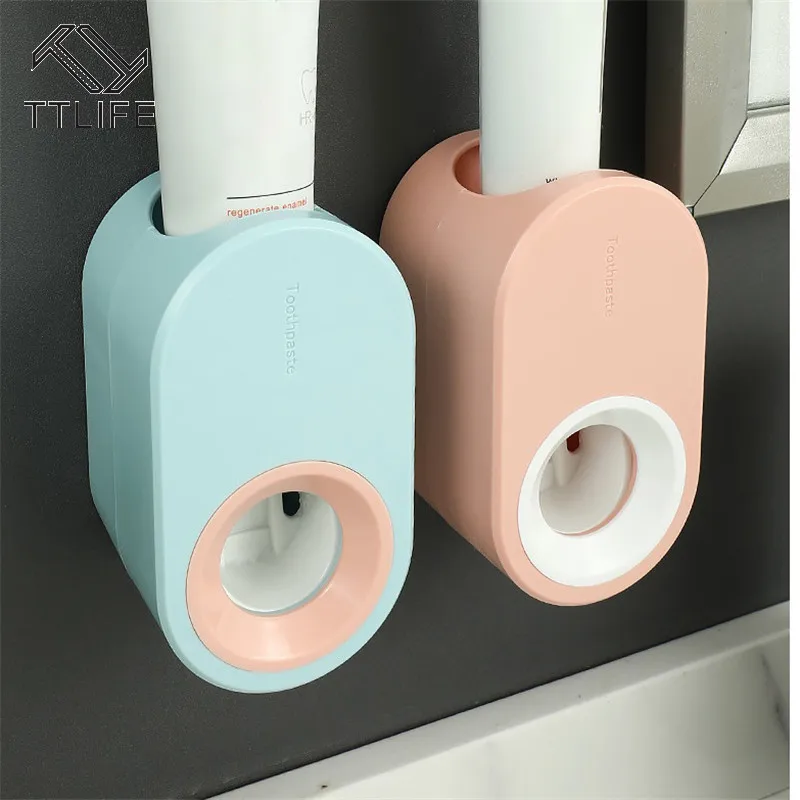 TTLIFE Automatic Toothpaste Nordic Wall Hanging Punch-free Macarons Toothpaste Holder Lazy Artifact Toothbrush Holder
TTLIFE Automatic Toothpaste Nordic Wall Hanging Punch-free Macarons Toothpaste Holder Lazy Artifact Toothbrush Holder