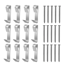 100Pcs Picture Hangers 30Lbs,Photo Frame Hooks with Nails, Picture Hanging Kit for Canvas, Clock, House Decoration
100Pcs Picture Hangers 30Lbs,Photo Frame Hooks with Nails, Picture Hanging Kit for Canvas, Clock, House Decoration