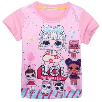 LoL Surprise Dress T Shirt Skirt Gloves Suit Girls Clothing Hot Set Kids Toddler Summer Clothes Birthday Party Shortsleeve Girls 
LoL Surprise Dress T Shirt Skirt Gloves Suit Girls Clothing Hot Set Kids Toddler Summer Clothes Birthday Party Shortsleeve Girls