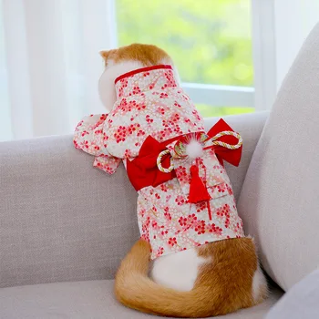 Pet Cat Japanese Kimono Spring Summer Thin Clothes Cherry Blossom Bathrobe Kimono Flower Dress Anti-hair Kitty Puppy Cute Skirt
Pet Cat Japanese Kimono Spring Summer Thin Clothes Cherry Blossom Bathrobe Kimono Flower Dress Anti-hair Kitty Puppy Cute Skirt