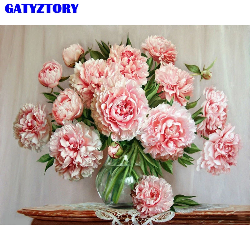 Frameless Acrylic Picture DIY Painting By Numbers Pink Flower Modern Wall Art Canvas Painting Handpainted For Home Decor 40x50cm
Frameless Acrylic Picture DIY Painting By Numbers Pink Flower Modern Wall Art Canvas Painting Handpainted For Home Decor 40x50cm