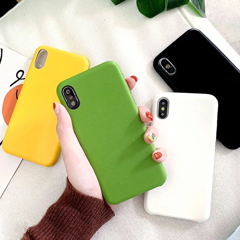 Moskado Plain PU Leather Phone Case For iPhone 6 6S 7 8 Plus X XS XR XS Max Solid Candy Color Cases Hard PC Plastic Back Cover
Moskado Plain PU Leather Phone Case For iPhone 6 6S 7 8 Plus X XS XR XS Max Solid Candy Color Cases Hard PC Plastic Back Cover
