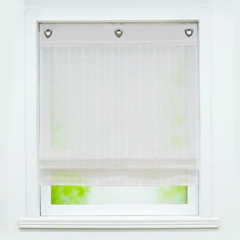 Roman Curtain Hot Curtains For Kitchen Window U Shape Hook Stripe Decoration with Plastic Tubes
Roman Curtain Hot Curtains For Kitchen Window U Shape Hook Stripe Decoration with Plastic Tubes