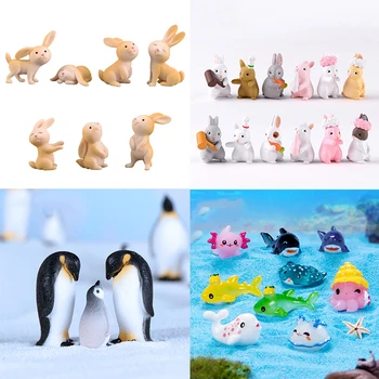 7 Pcs Cute Anime Rabbit Garden Ornament Cute Miniature Figurine Fairy Synthetic Resin Hand-painted Animal Fairy Garden Decor
7 Pcs Cute Anime Rabbit Garden Ornament Cute Miniature Figurine Fairy Synthetic Resin Hand-painted Animal Fairy Garden Decor