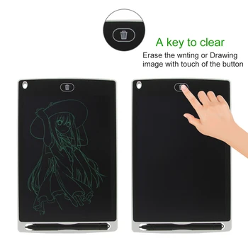 12" 8.5" LCD Writing Tablet Digital Drawing Tablet Handwriting Pads Portable Electronic Tablet Board ultra-thin Board with pen
12" 8.5" LCD Writing Tablet Digital Drawing Tablet Handwriting Pads Portable Electronic Tablet Board ultra-thin Board with pen
