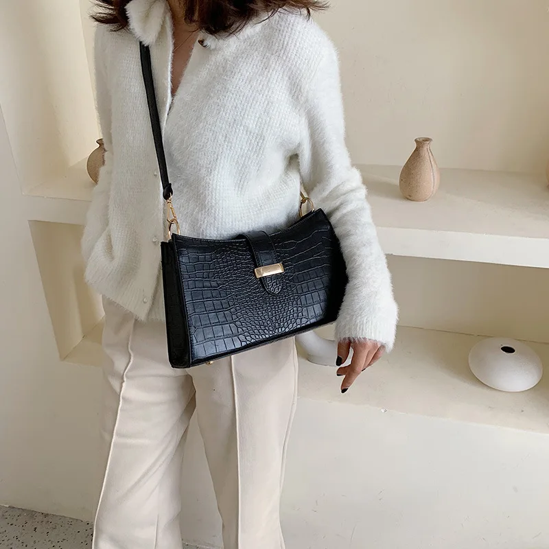 2019 New Style Crocodile Pattern Stereo Trapezoid Irregular Generous Bag Shoulder WOMEN'S Bag
2019 New Style Crocodile Pattern Stereo Trapezoid Irregular Generous Bag Shoulder WOMEN'S Bag