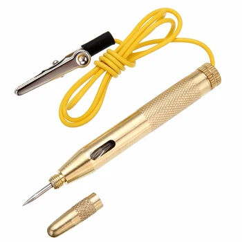 Hot Electrical Circuit Tester Voltage Test Pen DC 6V/12V/24V Probe Test Auto Repair Tools for Car Motorcycle 2019
Hot Electrical Circuit Tester Voltage Test Pen DC 6V/12V/24V Probe Test Auto Repair Tools for Car Motorcycle 2019
