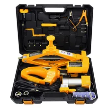 3T 120-420 mm Car Jacks 12V Electric Car Jack Lifting Jack with Impact Wrench and 35L/min Air Pump Tool Built-in Flash LED Light
3T 120-420 mm Car Jacks 12V Electric Car Jack Lifting Jack with Impact Wrench and 35L/min Air Pump Tool Built-in Flash LED Light