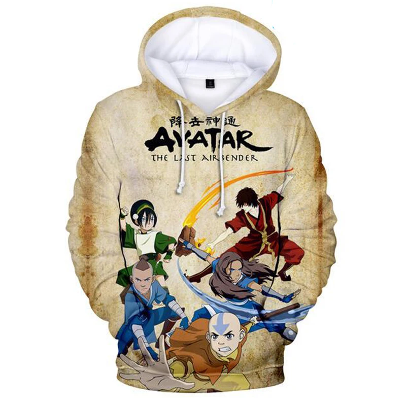 Аватар, последняя Толстовка Airbender, костюм аниме для косплея, свитшоты Aang, 3D толстовки, искусственная униформа для мужчин и женщин
Аватар, последняя Толстовка Airbender, костюм аниме для косплея, свитшоты Aang, 3D толстовки, искусственная униформа для мужчин и женщин