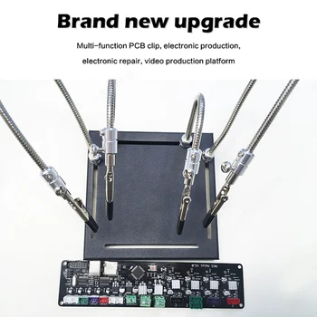 PCB Circuit Board Magnetic Fixture Alligator Clip Snake Tube Electronic Production Repair Tools
PCB Circuit Board Magnetic Fixture Alligator Clip Snake Tube Electronic Production Repair Tools