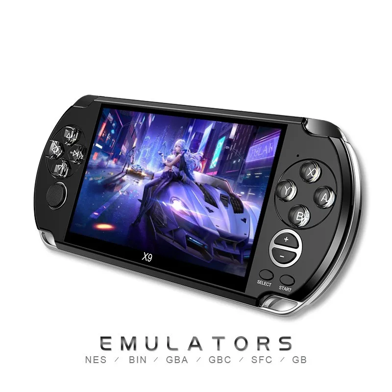 Handheld Game For Portable Games Consoles Built-in Classic Games MP5 Game Console With 5.0" Screen 8GB
Handheld Game For Portable Games Consoles Built-in Classic Games MP5 Game Console With 5.0" Screen 8GB