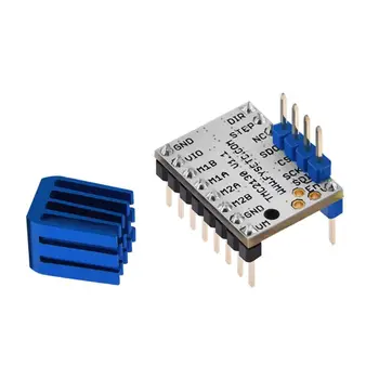 1Set TMC2130 V1.1 Stepper Stepstick Motor Driver Module Heat Sink for 3D Printer Protection Parts Accessories Q6PA
1Set TMC2130 V1.1 Stepper Stepstick Motor Driver Module Heat Sink for 3D Printer Protection Parts Accessories Q6PA