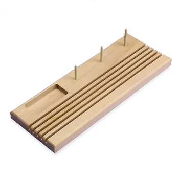 Hardwood Quilting Patchwork Ruler Rack with Spool Holder and Space to Store Pins Tacks Bobbins Tools Kits Accessories
Hardwood Quilting Patchwork Ruler Rack with Spool Holder and Space to Store Pins Tacks Bobbins Tools Kits Accessories