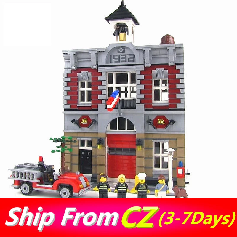King 84004 15004 2313pcs creator building blocks Fire Brigade Station toys bricks compatible city street 10197 10211
King 84004 15004 2313pcs creator building blocks Fire Brigade Station toys bricks compatible city street 10197 10211