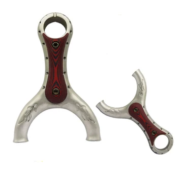 Slingshot Stainless Steel Catapult Flat Rubber Slingshot Patch Handle Outdoor Precision Slingshot Hunting Shooting Sport
Slingshot Stainless Steel Catapult Flat Rubber Slingshot Patch Handle Outdoor Precision Slingshot Hunting Shooting Sport