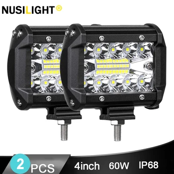 4 Inch 60W 12V Car Led Work Light Bar led bar Off-road 4x4 Fog lamp For Chevrolet silverado 1500 2019 2005 2008 SUV Accessories
4 Inch 60W 12V Car Led Work Light Bar led bar Off-road 4x4 Fog lamp For Chevrolet silverado 1500 2019 2005 2008 SUV Accessories