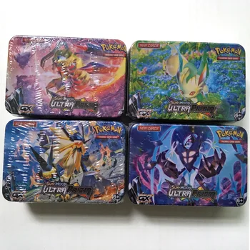 42 stks /set Pokemon cards Iron Box TAKARA TOMY Battle Games Hobby Hobby Collectibles Game Collection Anime Cards for Children
42 stks /set Pokemon cards Iron Box TAKARA TOMY Battle Games Hobby Hobby Collectibles Game Collection Anime Cards for Children