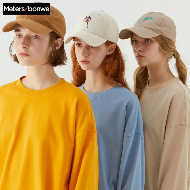 Metersbonwe Basic Hoodies For Women Streetwear Female Autumn Solid Colour Hoodies Casual Sweatshirt 2019 New Hip Pop Tops
Metersbonwe Basic Hoodies For Women Streetwear Female Autumn Solid Colour Hoodies Casual Sweatshirt 2019 New Hip Pop Tops