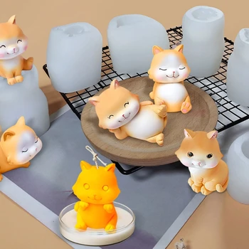 Resin Crystal Epoxy Mold 3D Cat Cake Chocolate Silicone Mould Crafts Making Tool
Resin Crystal Epoxy Mold 3D Cat Cake Chocolate Silicone Mould Crafts Making Tool