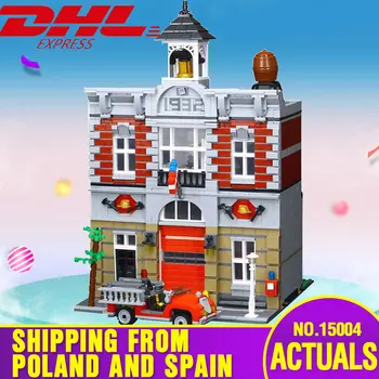 DHL City Street 15004 Fire Brigade Model Building Kits Blocks Bricks Compatible lepining 10197 Toys for Children Toys Gifts 
DHL City Street 15004 Fire Brigade Model Building Kits Blocks Bricks Compatible lepining 10197 Toys for Children Toys Gifts