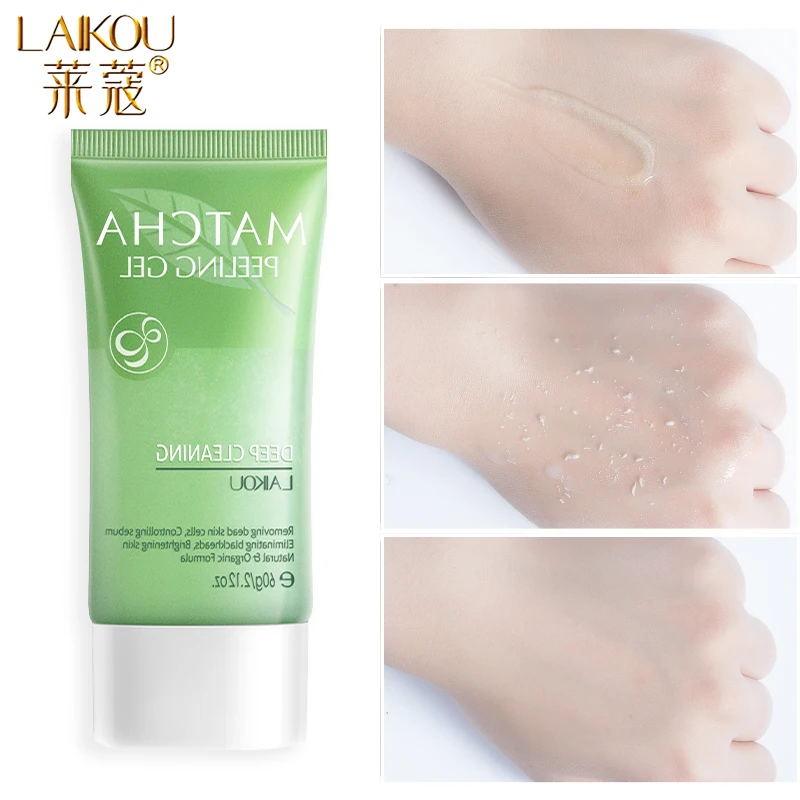 LAIKOU Matcha Exfoliating Peeling Gel Facial Scrub Moisturizing Whitening Nourishing Repair Scrubs Face Cream Skin Care
LAIKOU Matcha Exfoliating Peeling Gel Facial Scrub Moisturizing Whitening Nourishing Repair Scrubs Face Cream Skin Care
