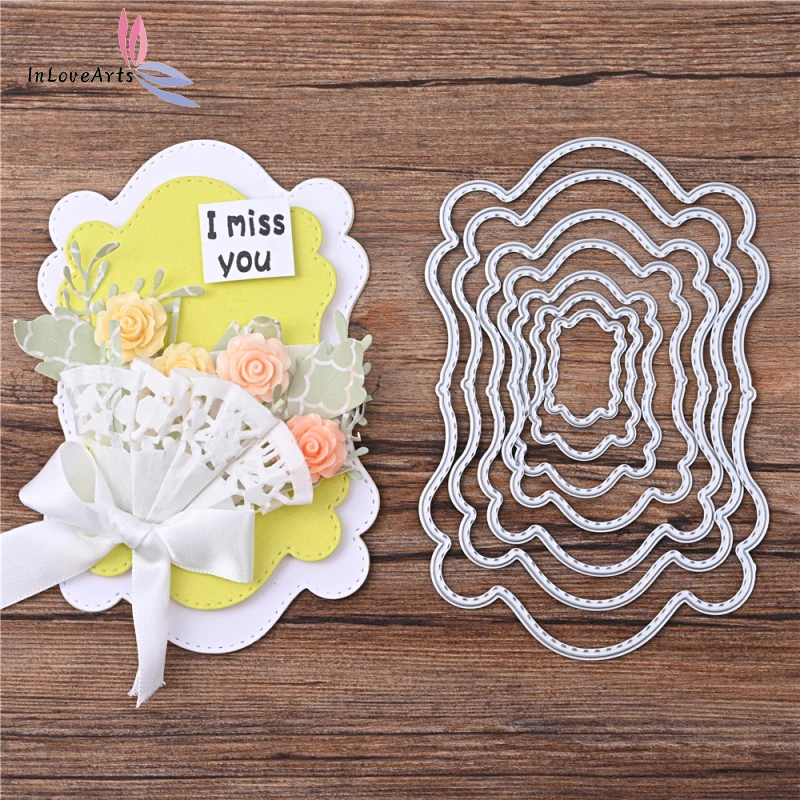 InLoveArts Border Frame Metal Cutting Dies Scrapbooking Stencil DIY Paper Card Decorative Embossing Craft Dies New Dies for 2020
InLoveArts Border Frame Metal Cutting Dies Scrapbooking Stencil DIY Paper Card Decorative Embossing Craft Dies New Dies for 2020