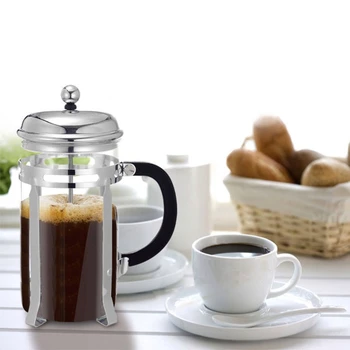 SFVEFVD 350ml 600ml Glass Press Cafeterie with Handle Stainless Steel Base Frame Heat Resistant Borosilicate Glass Coffee Maker
SFVEFVD 350ml 600ml Glass Press Cafeterie with Handle Stainless Steel Base Frame Heat Resistant Borosilicate Glass Coffee Maker