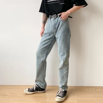 Male Retro Hip Hop Streetwear Straight Denim Long Trousers Japan Korea Style Pants Men Vintage Casual Washed Jeans
Male Retro Hip Hop Streetwear Straight Denim Long Trousers Japan Korea Style Pants Men Vintage Casual Washed Jeans