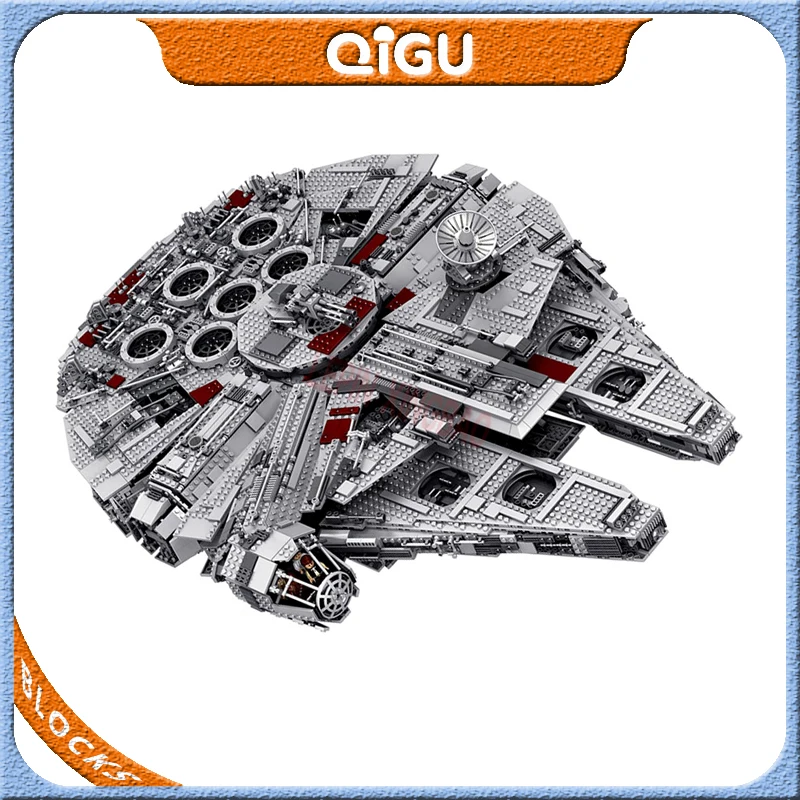 5265Pcs Star Wars Series Battle Ultimate Collector's Millennium Falcon Lepining Starwars Building Blocks Bricks Children Toys
5265Pcs Star Wars Series Battle Ultimate Collector's Millennium Falcon Lepining Starwars Building Blocks Bricks Children Toys
