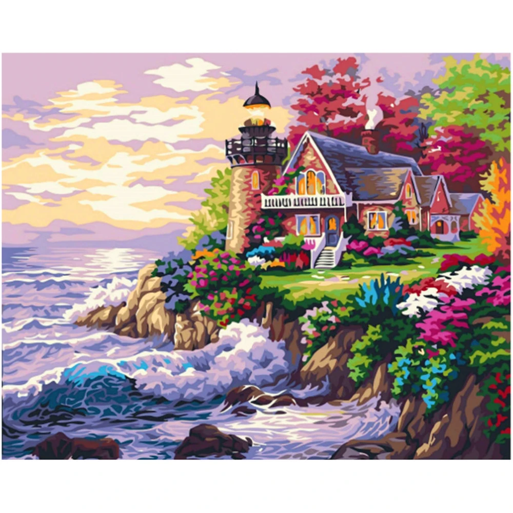 The Shoreside Home Theme DIY Oil Painting Paint by Numbers with 4050 Colorful Canvas and inner frame for kill time and bored
The Shoreside Home Theme DIY Oil Painting Paint by Numbers with 4050 Colorful Canvas and inner frame for kill time and bored