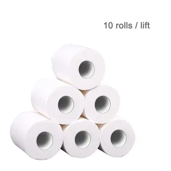 Toilet Paper Bulk Rolls Bath Tissue Original Wood Pulp Paper Household Bathroom Soft 4Ply Roll Paper 10 rolls
Toilet Paper Bulk Rolls Bath Tissue Original Wood Pulp Paper Household Bathroom Soft 4Ply Roll Paper 10 rolls
