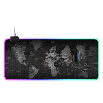 RGB Large Gaming Mouse Pad Gamer Computer LED Lighting USB Large World Map Mousepad Colorful Non-slip Desk Pad Mice Mat
RGB Large Gaming Mouse Pad Gamer Computer LED Lighting USB Large World Map Mousepad Colorful Non-slip Desk Pad Mice Mat
