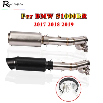 Motorcycle Exhaust Pipe Escape Modified Motorbike Muffler Middle Connection Link Pipe Slip-on For BMW S1000RR 2019 2018 2017
Motorcycle Exhaust Pipe Escape Modified Motorbike Muffler Middle Connection Link Pipe Slip-on For BMW S1000RR 2019 2018 2017
