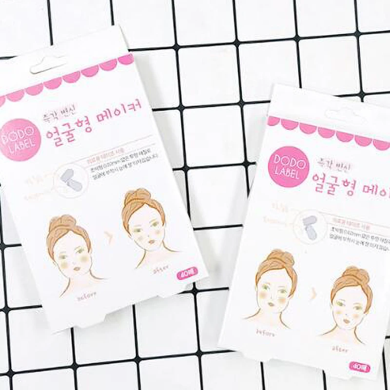 40pcs /box Thin Face Stickers Doodle Face Tape V Stickers To Modify Small Face Correction Not Significantly Lifting
40pcs /box Thin Face Stickers Doodle Face Tape V Stickers To Modify Small Face Correction Not Significantly Lifting