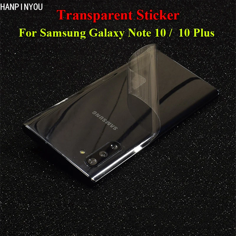 For Samsung Galaxy Note 10 / 10+ Plus Back Carbon Fiber / Grid Sticker Durable Transparent Screen Protector Film
For Samsung Galaxy Note 10 / 10+ Plus Back Carbon Fiber / Grid Sticker Durable Transparent Screen Protector Film