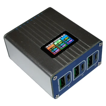 6 multi-port multi-protocol Charger Color Screen Display Multi-function high-performance car desktop charger for phone tablet
6 multi-port multi-protocol Charger Color Screen Display Multi-function high-performance car desktop charger for phone tablet