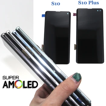 Touch Screen Digitizer and AMOLED Frame Assembly Display Assembly For Samsung Galaxy S10 Plus SM-G975 SM-G975U SM-G975W SM-G975F
Touch Screen Digitizer and AMOLED Frame Assembly Display Assembly For Samsung Galaxy S10 Plus SM-G975 SM-G975U SM-G975W SM-G975F