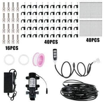 12M 12V Electric Pump Water Sprayer Misting Cooling System Garden Irrigation Set Humidity Stop Dust Cooling Landscaping
12M 12V Electric Pump Water Sprayer Misting Cooling System Garden Irrigation Set Humidity Stop Dust Cooling Landscaping