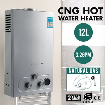 12L Nature Gas Hot Water Heater LCD Display Shower Head Instant Boiler
12L Nature Gas Hot Water Heater LCD Display Shower Head Instant Boiler