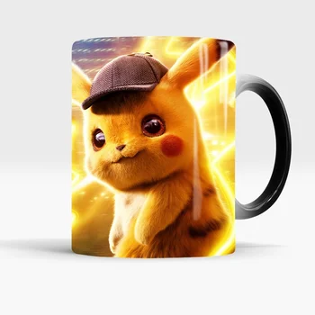 New Creative Detective Pikachu Mugs Pokemon Figure Cup 350ml Color Change Ceramic Coffee Mug Cute Cartoon Drinkware Xmas Gifts
New Creative Detective Pikachu Mugs Pokemon Figure Cup 350ml Color Change Ceramic Coffee Mug Cute Cartoon Drinkware Xmas Gifts