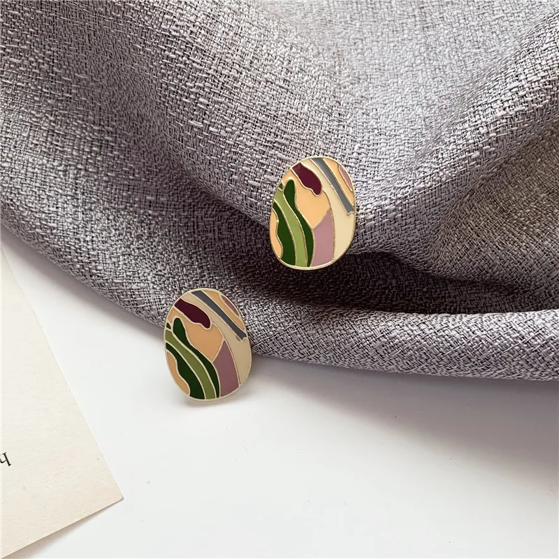 S925 Silver Needle Korean Elegant Simple Morandi Color Ear Stud Girl's Non-Mainstream Candy-Colored Earrings Ear Clip
S925 Silver Needle Korean Elegant Simple Morandi Color Ear Stud Girl's Non-Mainstream Candy-Colored Earrings Ear Clip