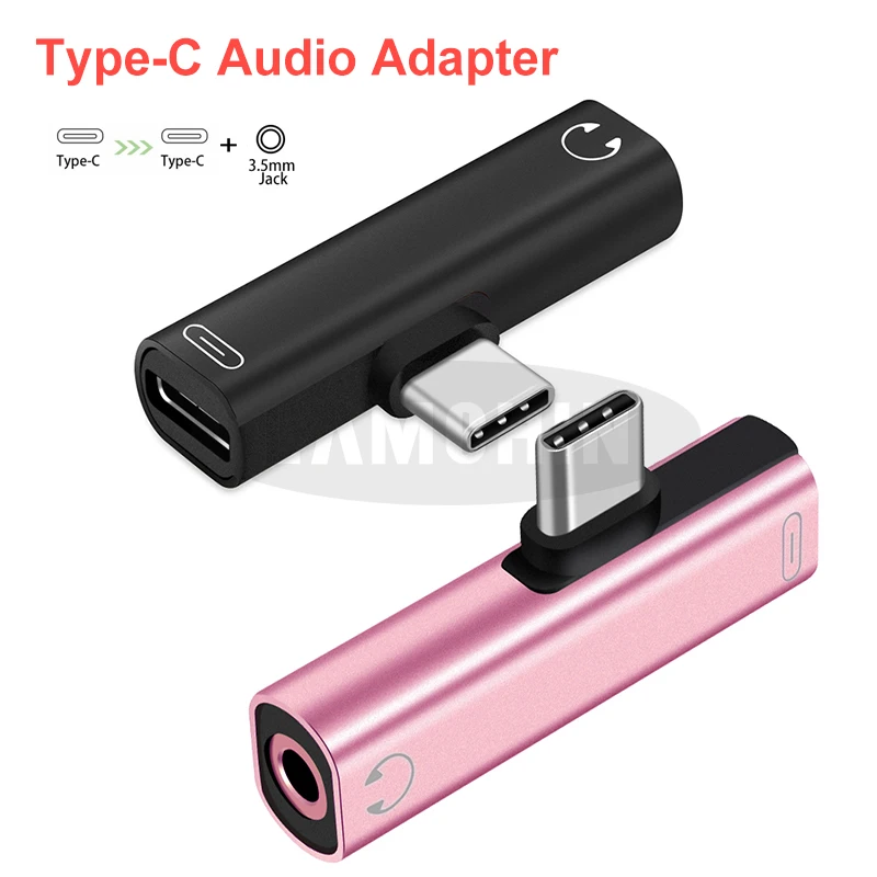2 in 1 Mini Type C Audio Adapter Type C to TypeC Type-C to 3.5mm Jack headphone Cable Usb C Charging Adapter For Huawei Samsung
2 in 1 Mini Type C Audio Adapter Type C to TypeC Type-C to 3.5mm Jack headphone Cable Usb C Charging Adapter For Huawei Samsung