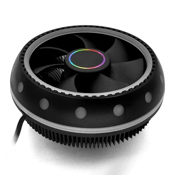 Universal Computer LED Cooling Fan RGB CPU Quiet 3Pin Cooler Radiator for IntelAMD LGA 775/1150 CPU Cooling Fan Mixed Color
Universal Computer LED Cooling Fan RGB CPU Quiet 3Pin Cooler Radiator for IntelAMD LGA 775/1150 CPU Cooling Fan Mixed Color