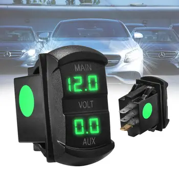 Mini Digital Dual Voltmeter Ammeter DC10-60V Green LED Digital Volt Meters Gauge Monitor for Car Motorcycle Boat Marine ATV RV
Mini Digital Dual Voltmeter Ammeter DC10-60V Green LED Digital Volt Meters Gauge Monitor for Car Motorcycle Boat Marine ATV RV