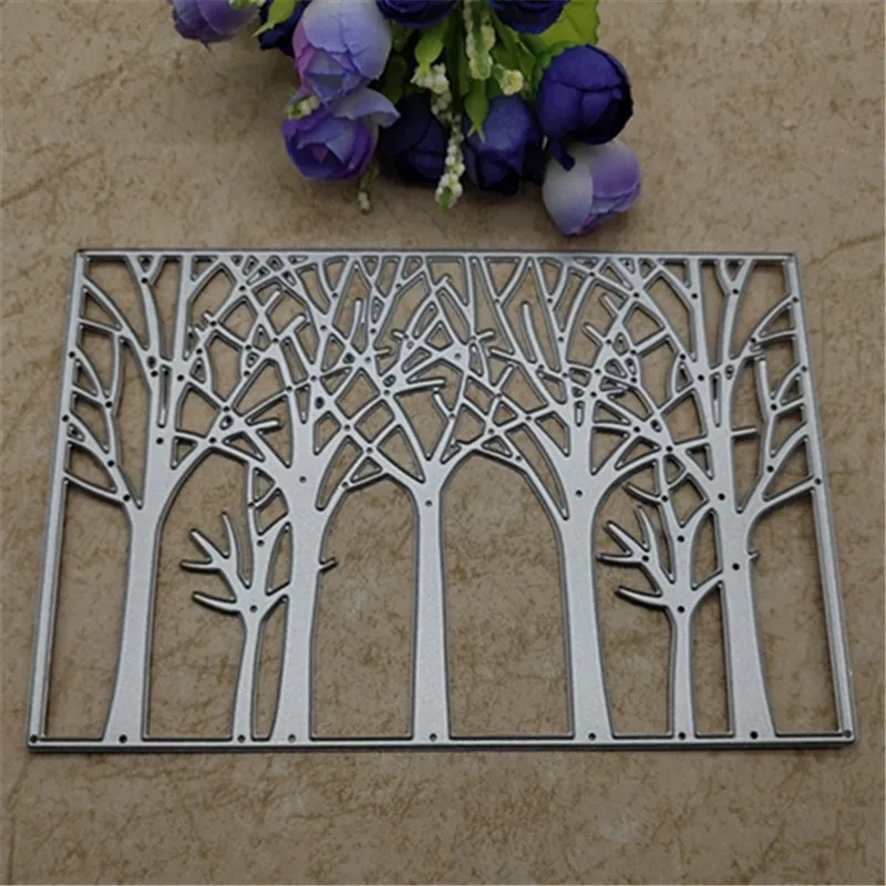 Tree Cutting Dies Forest Background Metal Cutting Dies Stencils For Card Making Decorative Embossing Suit Paper Cards Stamp DIY
Tree Cutting Dies Forest Background Metal Cutting Dies Stencils For Card Making Decorative Embossing Suit Paper Cards Stamp DIY