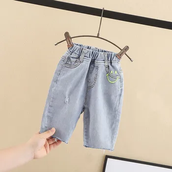 Children's wear children's Pants Boys and girls Capris baby Capris Korean fashion baby jeans summer fashion 
Children's wear children's Pants Boys and girls Capris baby Capris Korean fashion baby jeans summer fashion