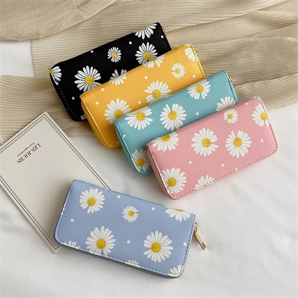 Women Girl's Long Daizy Wallet Purses Coin Purse Card Holder Phone Bag Wallet Women Change Money Purse Pouch
Women Girl's Long Daizy Wallet Purses Coin Purse Card Holder Phone Bag Wallet Women Change Money Purse Pouch