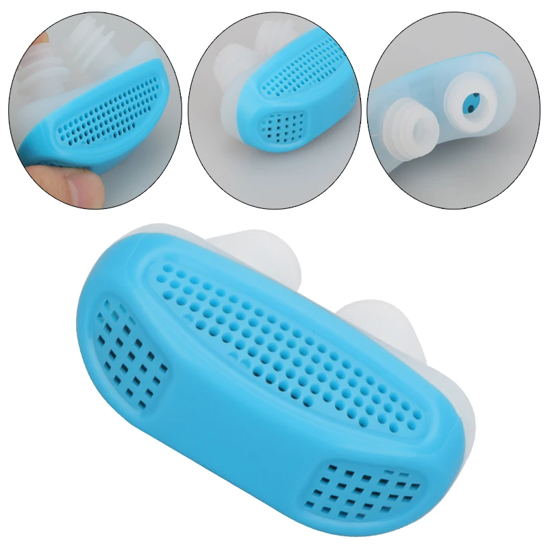 

Silicone Anti Ronco Nose Stopping Breathing Apparatus Guard Sleeping Aid Mini Snoring Device Ronco Relieve Anti Snoring