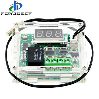 W1209 DC 12V heat cool temp thermostat temperature control switch temperature controller thermometer thermo controller + Box
W1209 DC 12V heat cool temp thermostat temperature control switch temperature controller thermometer thermo controller + Box